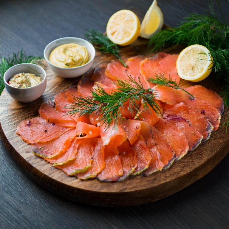 Swedish Gravlax with Dill Mustard Sauce