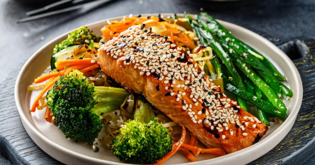Teriyaki Glazed Salmon